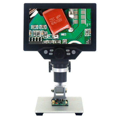 G1200 7 inch LCD Screen 1200X Portable Electronic Digital Desktop Stand Microscope, UK Plug - Consumer Electronics by buy2fix | Online Shopping UK | buy2fix