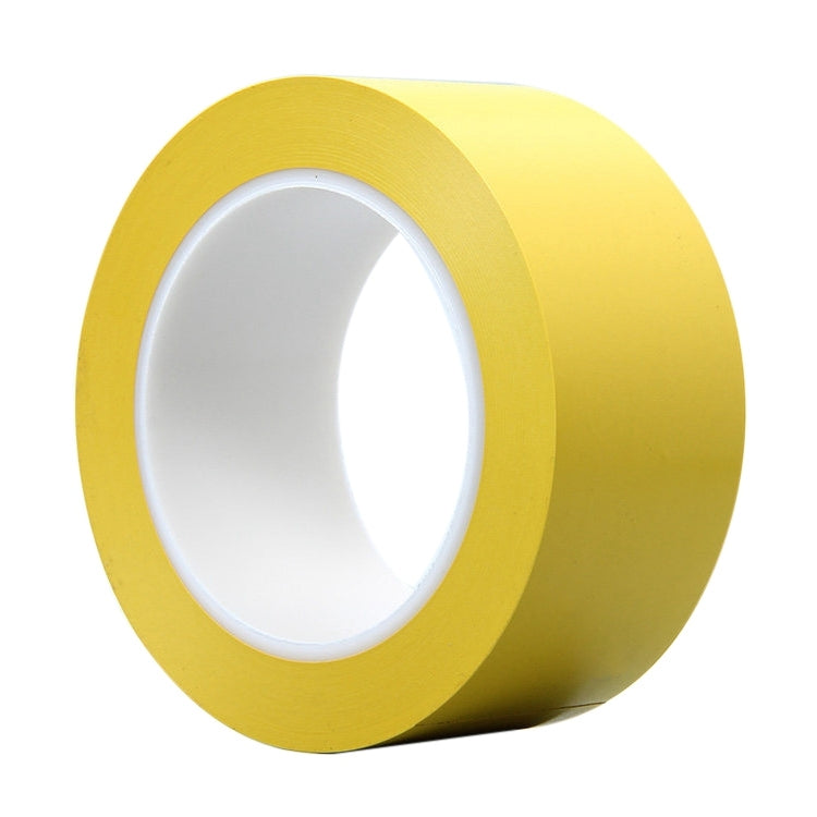 45mm PVC Warning Tape Self Adhesive Hazard Safety Sticker, Length: 33m(Yellow) - Tapes by buy2fix | Online Shopping UK | buy2fix