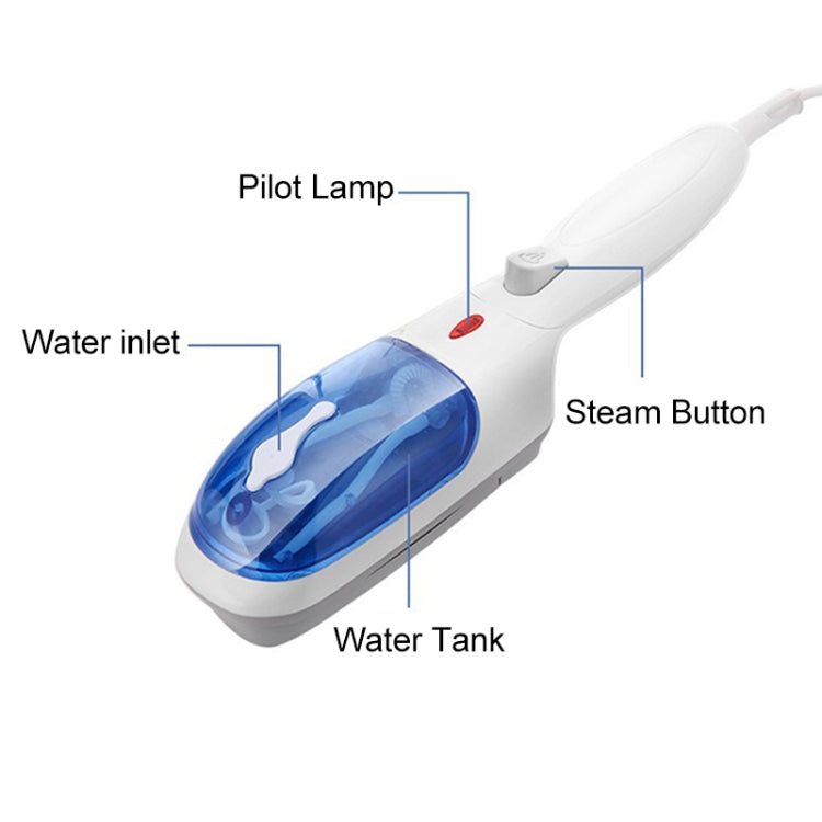 JK-2106 800W Household Travel Handheld Hang Hot Machine Mini Portable Steam Brush Ironer, US Plug - Home & Garden by buy2fix | Online Shopping UK | buy2fix