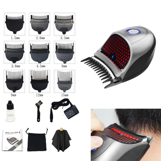 HJ-2018 Men Electric Shaver Fader Self-help Hair Clipper with Wai Cloth + Sponge, Standard Version, CN Plug - Hair Trimmer by buy2fix | Online Shopping UK | buy2fix