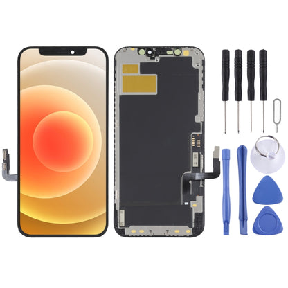 YK Super OLED LCD Screen For iPhone 12 / 12 Pro with Digitizer Full Assembly - Repair & Spare Parts by buy2fix | Online Shopping UK | buy2fix