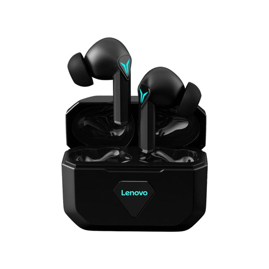 Lenovo LivePods GM6 Wireless Bluetooth 5.0 TWS Gaming Earphones with Charging Box (Black) - Bluetooth Earphone by Lenovo | Online Shopping UK | buy2fix