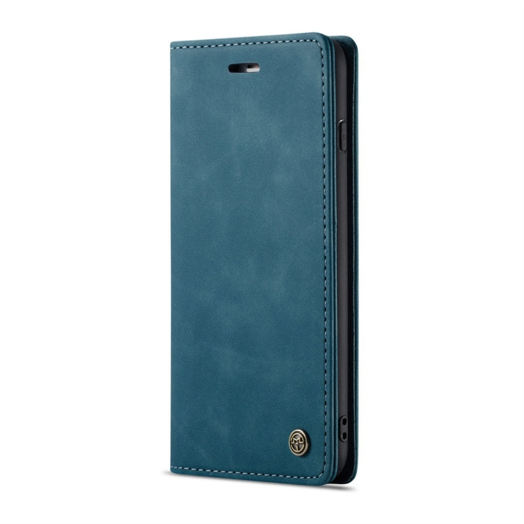 CaseMe-013 Multifunctional Retro Frosted Horizontal Flip Leather Case for iPhone 6 Plus / 6s Plus, with Card Slot & Holder & Wallet(Blue) - Apple Accessories by CaseMe | Online Shopping UK | buy2fix