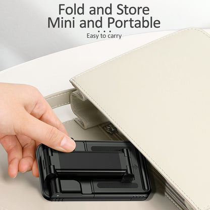 USAMS US-ZJ059 Retractable Mobile Phone Tablet Desktop Stand Holder(White) - Desktop Holder by USAMS | Online Shopping UK | buy2fix