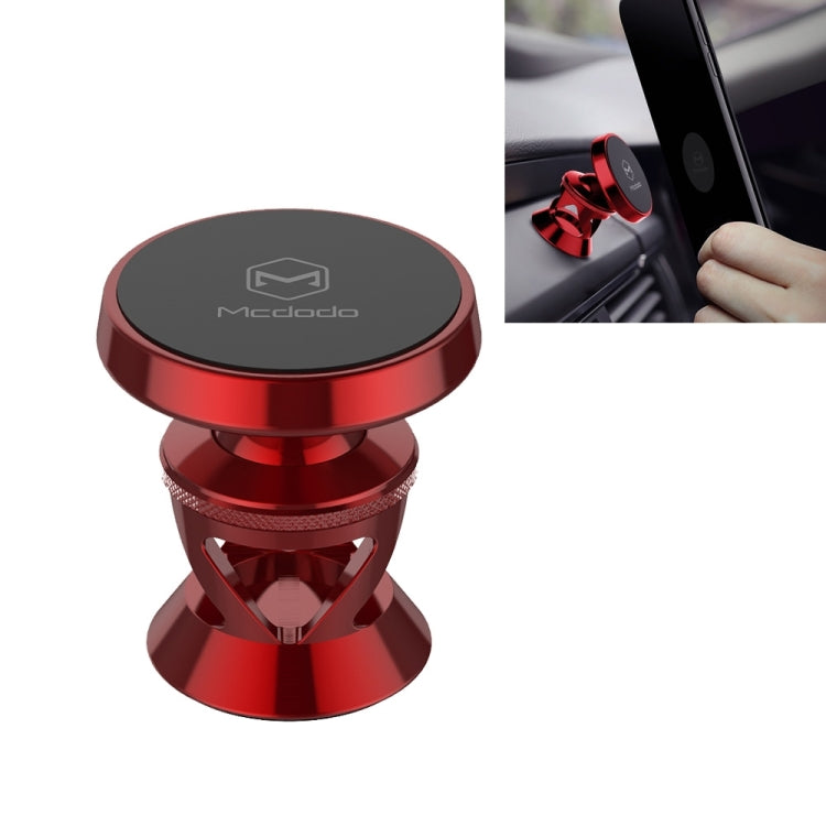 Mcdodo CM-2571 Yao Series Car Air Outlet Vent Mount Phone Holder Stand, For iPhone, Samsung, Huawei, Lenovo, Xiaomi, Sony, HTC(Red) - Car Holders by Mcdodo | Online Shopping UK | buy2fix