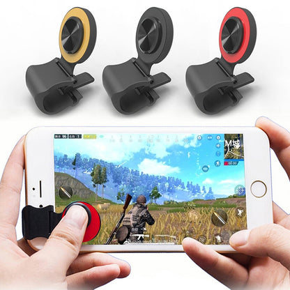 A9 Direct Mobile Clip Games Joystick Artifact Hand Travel Button Sucker with Ring Holder for iPhone, Android Phone, Tablet(Red) - Handle Shooter by buy2fix | Online Shopping UK | buy2fix