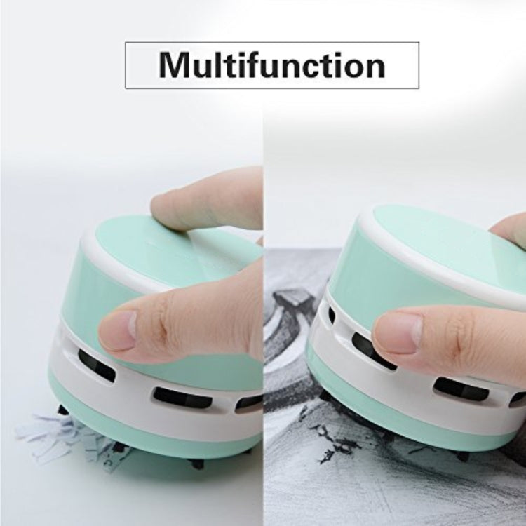 Mini Cute Personality Household / Vehicle Handheld Desk Table Keyboard Vacuum Cleaner, Size: 8x6x6cm(Blue) - Mini Vacuum Cleaner by buy2fix | Online Shopping UK | buy2fix