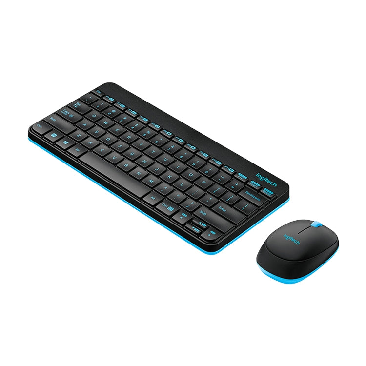 Logitech MK245 Nano Wireless Keyboard Mouse Set (Black) - Wireless Keyboard by Logitech | Online Shopping UK | buy2fix