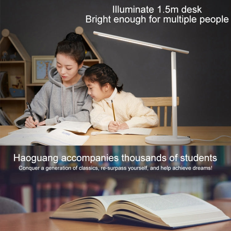 Original Huawei Smart OPPLE 2S LED Desk Lamp Folding Adjust Reading Table Lamp Brightness Lights, Support HUAWEI HiLink, US Plug(White) - Desk Lamps by Huawei | Online Shopping UK | buy2fix