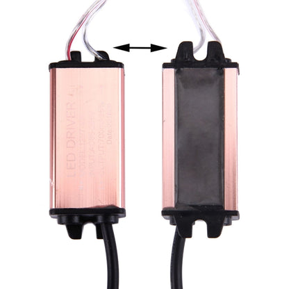 12V 7-9W Metal Cover LED Driver, AC 85-265V, US Plug - LED Drivers by buy2fix | Online Shopping UK | buy2fix