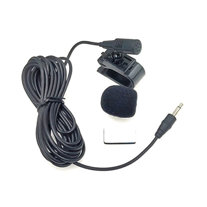 ZJ025MR Stick-on Clip-on Lavalier 2.5mm Jack Mono Microphone for Car GPS / Bluetooth Enabled Audio DVD External Mic, Cable Length: 3m - Consumer Electronics by buy2fix | Online Shopping UK | buy2fix