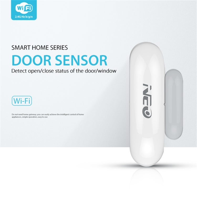 NEO NAS-DS01W Wireless WiFi Realtime LED Door Sensor & Window Sensor - Security by buy2fix | Online Shopping UK | buy2fix