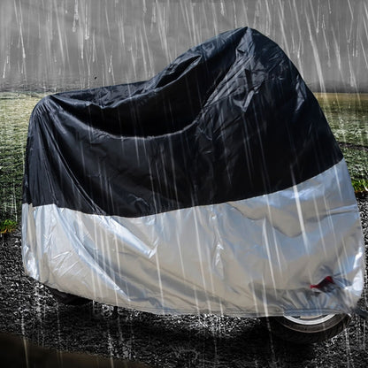 210D Oxford Cloth Motorcycle Electric Car Rainproof Dust-proof Cover, Size: XXL (Black) - Raincoat by buy2fix | Online Shopping UK | buy2fix