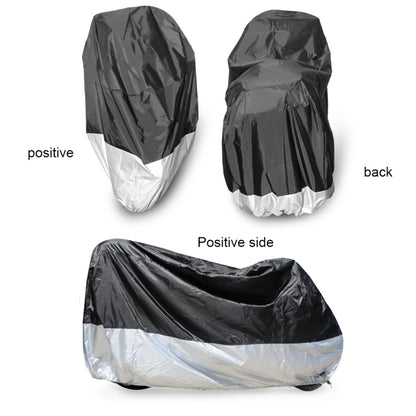 210D Oxford Cloth Motorcycle Electric Car Rainproof Dust-proof Cover, Size: XXL (Black) - Raincoat by buy2fix | Online Shopping UK | buy2fix