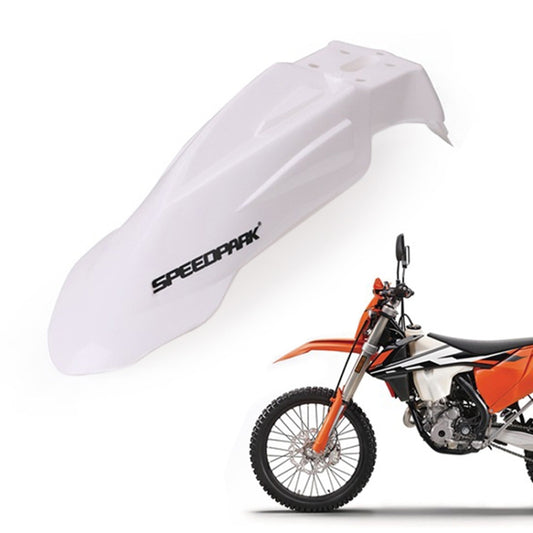 Speedpark Motorcycle Modified Front Wheel Fender Dustproof  Splash Flaps Mudguards for Yamaha / Suzuki / KTM (White) - Others by Speedpark | Online Shopping UK | buy2fix
