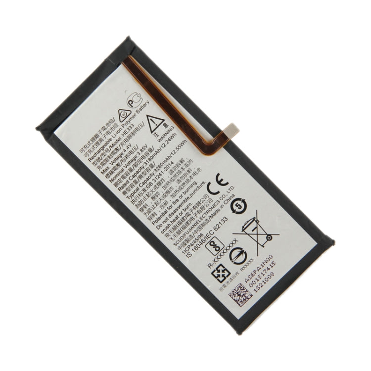 HE333 for Nokia 8 Sirocco Li-ion Polymer Battery - For Nokia by buy2fix | Online Shopping UK | buy2fix