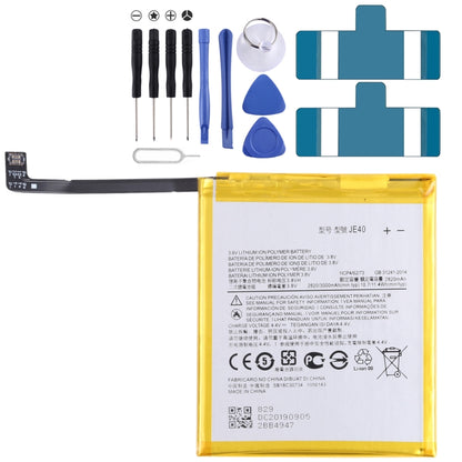 For Motorola Moto G7 Play / One (P30 Play) / Moto G7 XT1952 3000mAh Replacement Li-Ion Battery JE40 - For Motorola by buy2fix | Online Shopping UK | buy2fix