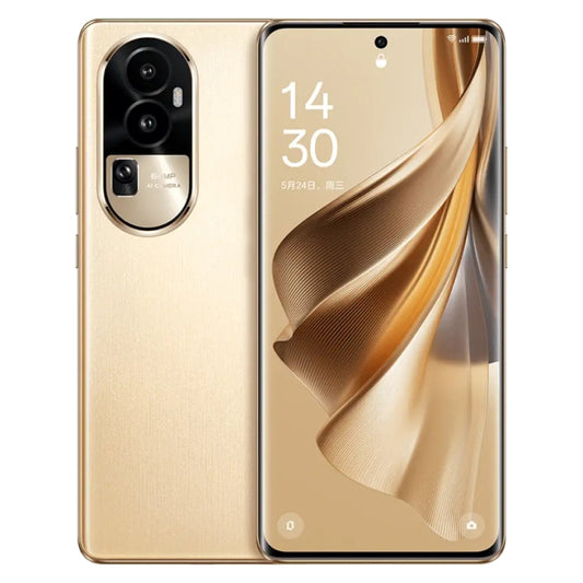 OPPO Reno10 5G, 12GB+512GB, 64MP Camera, Triple Back Cameras, Screen Fingerprint Identification, 6.7 inch ColorOS 13.1 / Android 13 Qualcomm Snapdragon 778G Octa Core up to 2.4GHz, Network: 5G, NFC, OTG (Gold) - OPPO by OPPO | Online Shopping UK | buy2fix