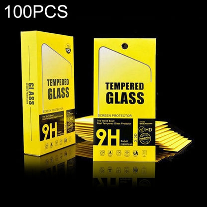 100 PCS Tempered Glass Film Screen Protector Thick Package Packing Paper Box - Others by buy2fix | Online Shopping UK | buy2fix