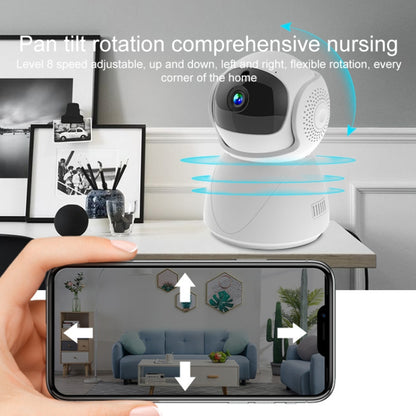 ZAS-5G01 1080P Home 5G WiFi Dual-band Panoramic Camera with 32GB TF Card, Support IR Night Vision & AP Hot Spot & Designated Alarm Area, EU Plug - Security by buy2fix | Online Shopping UK | buy2fix