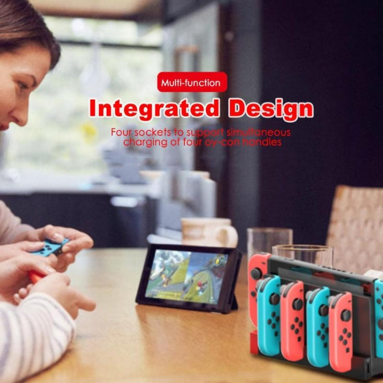 iPega PG-9186 Game Controller Charger Charging Dock Stand Station Holder with Indicator for Nintendo Switch Joy-Con - Charger & Power by ipega | Online Shopping UK | buy2fix