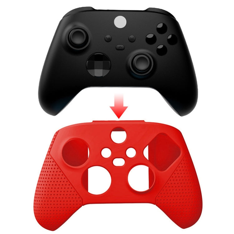 DOBE TYX-0626 Anti-slip Silicone Handle Protective Cover For Xbox Series X(Red) - Cases by DOBE | Online Shopping UK | buy2fix