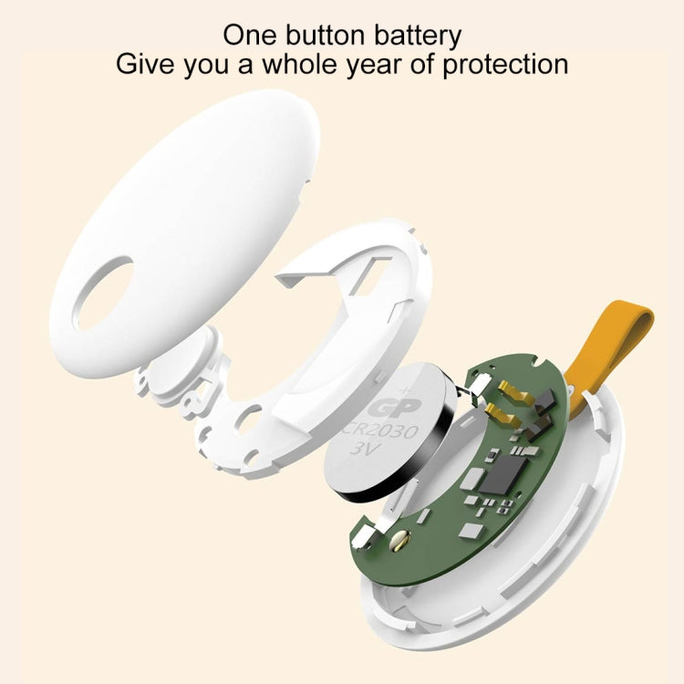 Original Xiaomi Youpin Ranres Intelligent Anti-lost Device Smart Positioning Finder, Lite Version(White) - Anti-lost Alarm by Xiaomi | Online Shopping UK | buy2fix