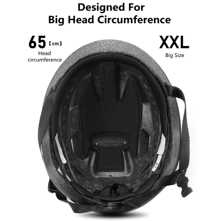 GUB CJD Integrally-Molded Bicycle Goggles Helmet With Tail Light(Black) - Protective Helmet & Masks by GUB | Online Shopping UK | buy2fix