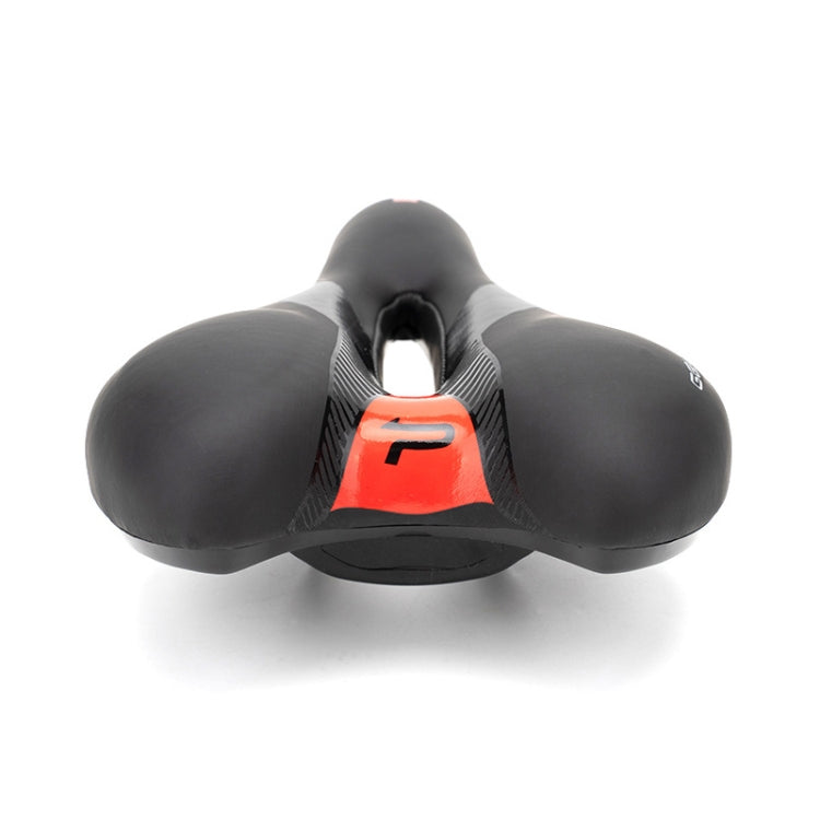 PROMEND SD-567 Hollow Breathable Silicone Racing Bicycle Saddle(Black Red) - Outdoor & Sports by PROMEND | Online Shopping UK | buy2fix