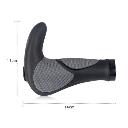 DEEMOUNT BGP110 Mountain Bike Bicycle Rubber Handlebar Cover, Horn Version - Outdoor & Sports by buy2fix | Online Shopping UK | buy2fix