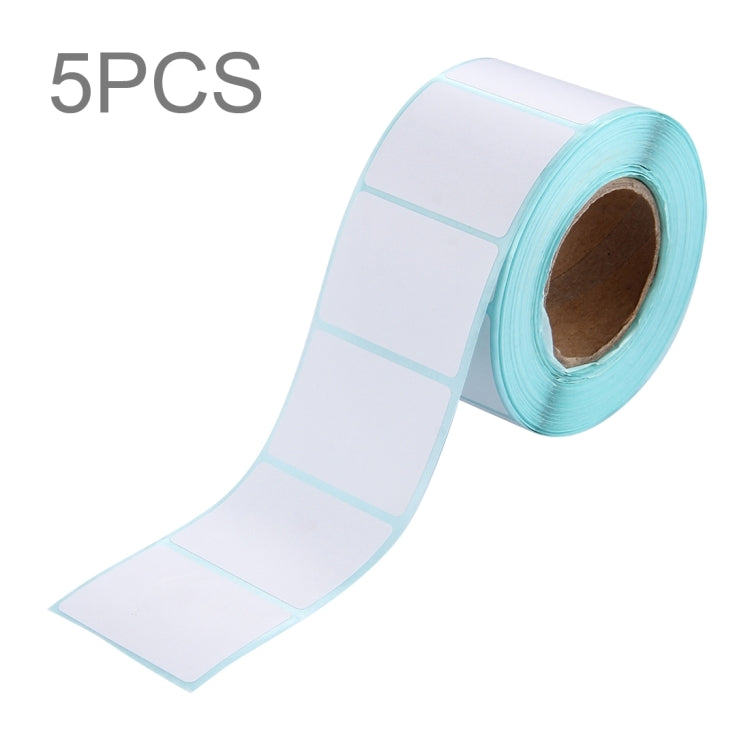 5 PCS 40*30mm 700 Label Thermal Sticker Barcode Papers - Consumer Electronics by buy2fix | Online Shopping UK | buy2fix