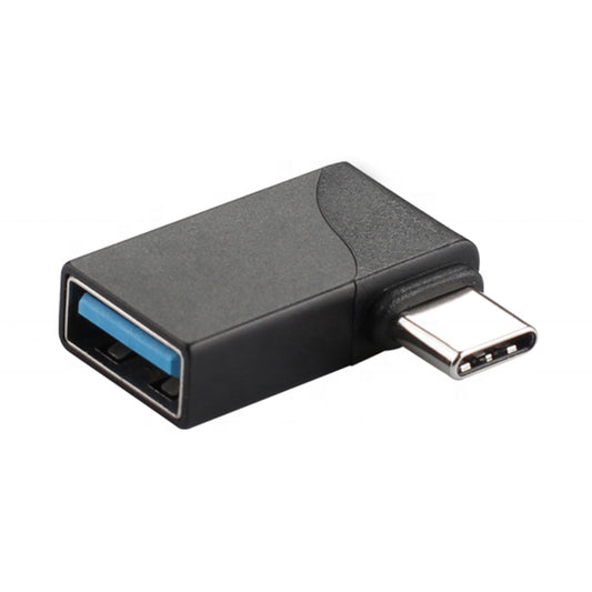 Type-C / USB-C to USB 3.0 Elbow Head Design AF Adapter - Type-C Adapter by buy2fix | Online Shopping UK | buy2fix