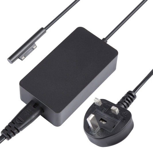 For Microsoft Surface Pro 7 / 7 Plus / 8 / 9 / X & Laptop 3 / 4 / 5 65W Laptop Power Adapter (UK Plug) - For Microsoft by buy2fix | Online Shopping UK | buy2fix