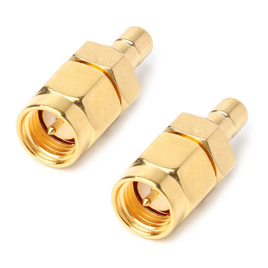 2 PCS SMA Male to SMA Male DAB Digital Radio Antenna Connector - Consumer Electronics by buy2fix | Online Shopping UK | buy2fix