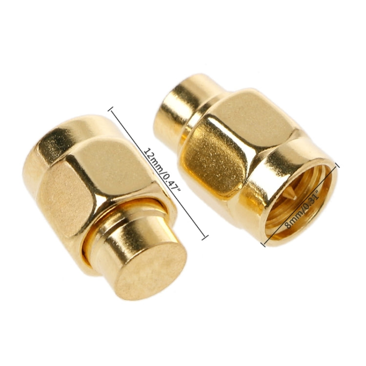 2 PCS 50 Ohm SMA Male Termination Load RF Coaxial Connector - Consumer Electronics by buy2fix | Online Shopping UK | buy2fix