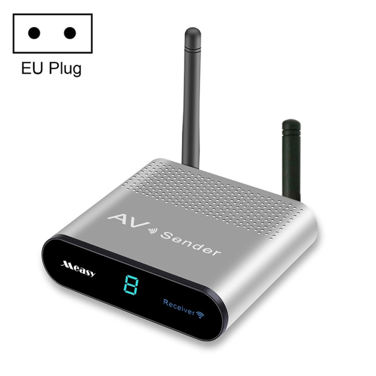 Measy AV550 5.8GHz Wireless Audio / Video Transmitter Receiver with Infrared Return, EU Plug - Set Top Box & Accessories by Measy | Online Shopping UK | buy2fix