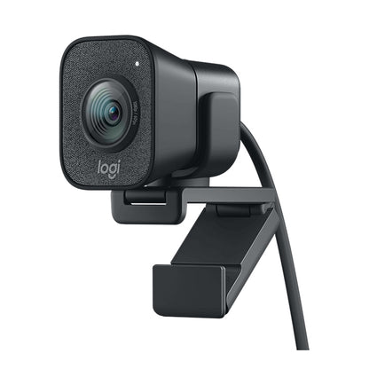 Logitech StreamCam Full HD 1080P / 60fps Auto Focus USB-C / Type-C Port Live Broadcast Gaming Webcam, Built-in Microphone (Black) - HD Camera by Logitech | Online Shopping UK | buy2fix