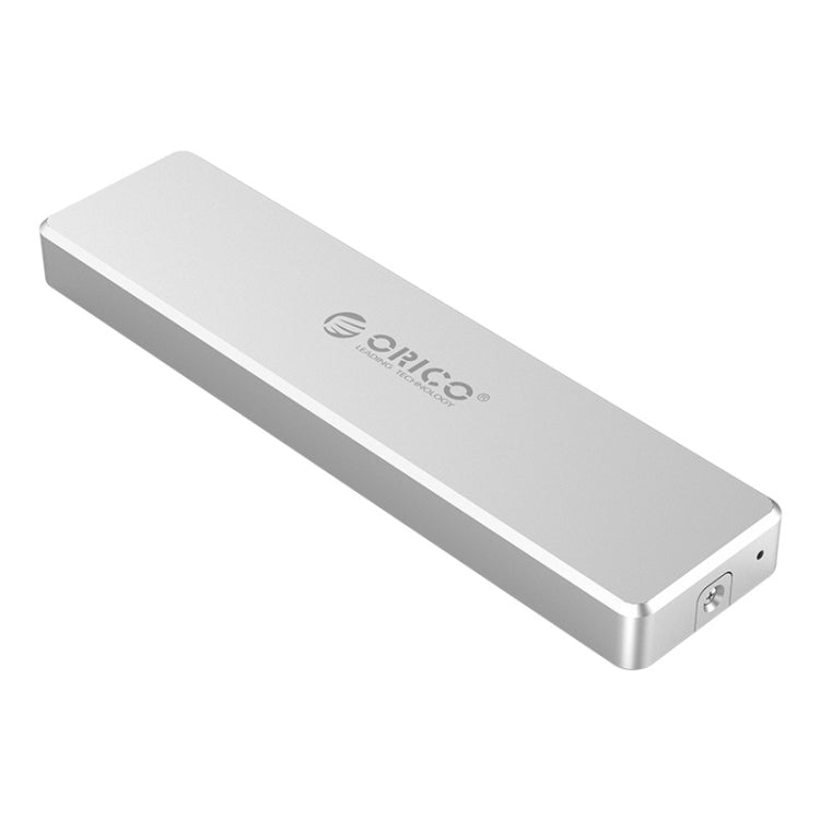 ORICO PCM2-C3 M.2 M-Key to USB 3.1 Gen2 USB-C / Type-C Push-top Solid State Drive Enclosure, The Maximum Support Capacity: 2TB(Silver) - Computer & Networking by ORICO | Online Shopping UK | buy2fix