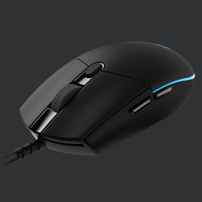 Logitech G Pro 16000DPI RGB Illumination Macro Programming Wired Optical Gaming Mouse, Length: 1.8m (Black) - Computer & Networking by Logitech | Online Shopping UK | buy2fix