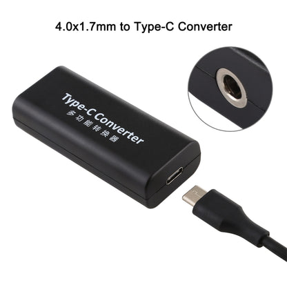 DC 4.0 x 1.7mm Power Jack Female to USB-C / Type-C Female Power Connector Adapter with 15cm USB-C / Type C Cable - Universal Power Adapter by buy2fix | Online Shopping UK | buy2fix