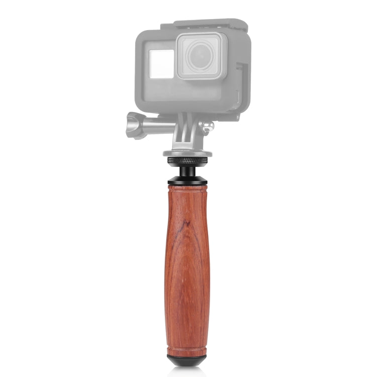 PULUZ Wooden Handle Camera Grip Stabilizer Handgrip - Camera Stabilizer by PULUZ | Online Shopping UK | buy2fix