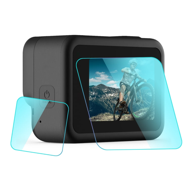 PULUZ for GoPro HERO8 Black Lens + LCD Display 9H 2.5D Tempered Glass Film - Protective Film by PULUZ | Online Shopping UK | buy2fix