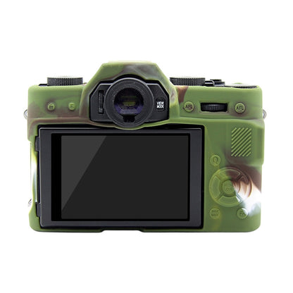 PULUZ Soft Silicone Protective Case for FUJIFILM XT10(Camouflage) - Camera Accessories by PULUZ | Online Shopping UK | buy2fix