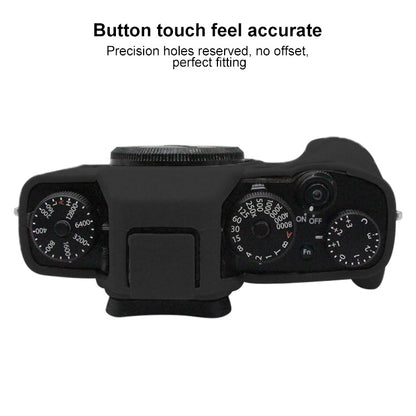 PULUZ Soft Silicone Protective Case for FUJIFILM XT3(Black) - Camera Accessories by PULUZ | Online Shopping UK | buy2fix