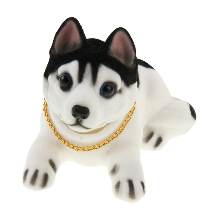 Lovely Husky Nodding Dog for Car Decoration - Ornaments by buy2fix | Online Shopping UK | buy2fix