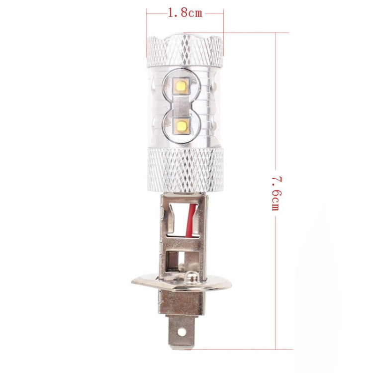 H1 50W 750LM 6500K White Light 10-3535-LEDs Car Foglight , Constant Current , DC12-24V - In Car by buy2fix | Online Shopping UK | buy2fix