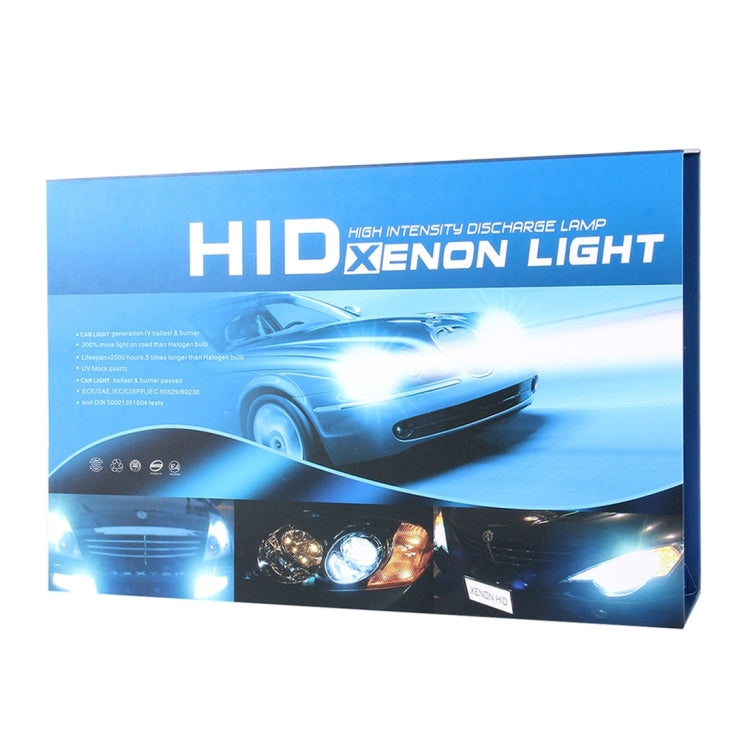DC12V 35W 2x H1 HID Slim Xenon Light, High Intensity Discharge Lamp, Color Temperature: 4300K - In Car by buy2fix | Online Shopping UK | buy2fix