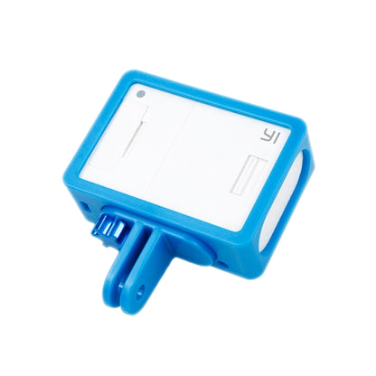 TMC Plastic Frame Mount Housing For Xiaomi Yi Sport Camera(HR319-BU)(Blue) - DJI & GoPro Accessories by TMC | Online Shopping UK | buy2fix