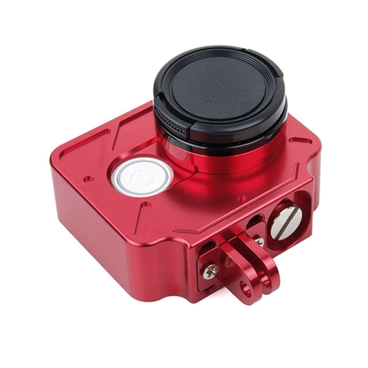 TMC HR327 CNC Aluminum Alloy Protective Case for Xiaomi Yi Action Camera(Red) - DJI & GoPro Accessories by TMC | Online Shopping UK | buy2fix