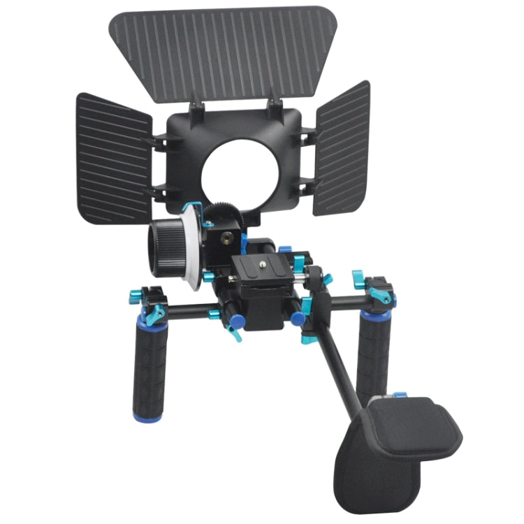 YELANGU YLG0102H Dual Handles Free Camera Shoulder Mount Kit - Camera Accessories by YELANGU | Online Shopping UK | buy2fix